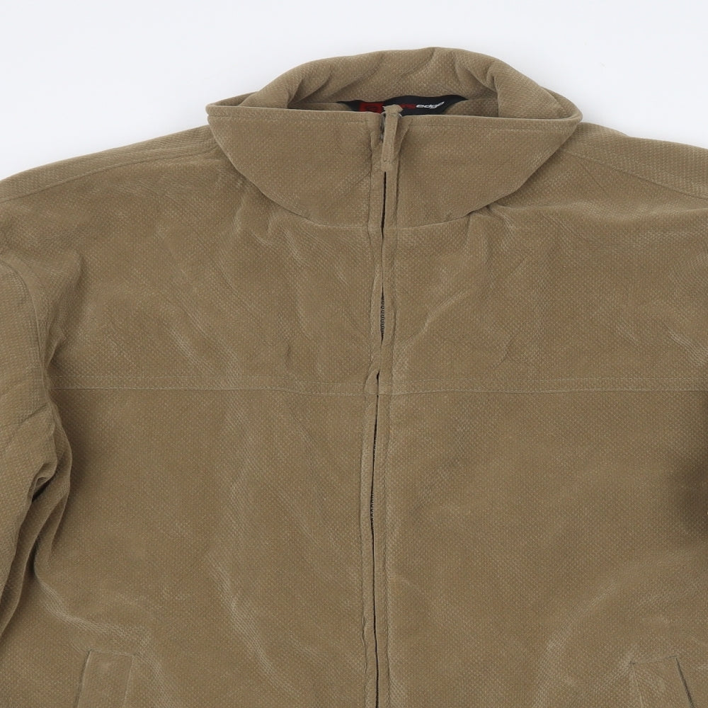 Cutting Edge Mens Brown   Jacket  Size S