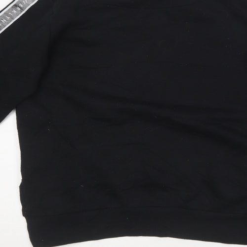 Primark Boys Black  Polyester Pullover Sweatshirt Size 9-10 Years