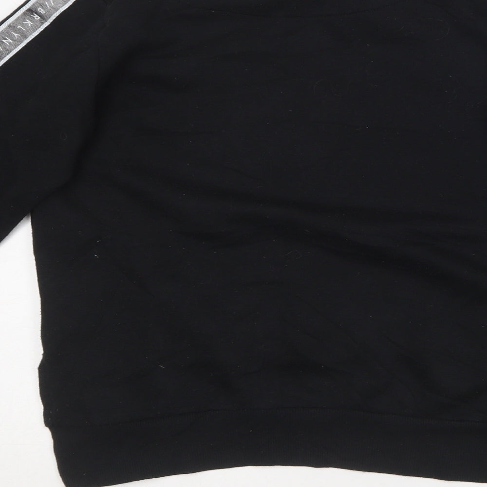 Primark Boys Black  Polyester Pullover Sweatshirt Size 9-10 Years