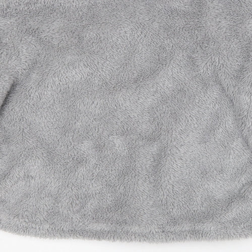 SheIn Girls Grey Round Neck  Polyester Pullover Jumper Size 7 Years