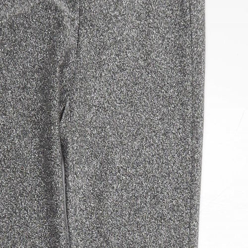 H&M Womens Black  Polyester Jegging Trousers Size 10 L28 in Regular