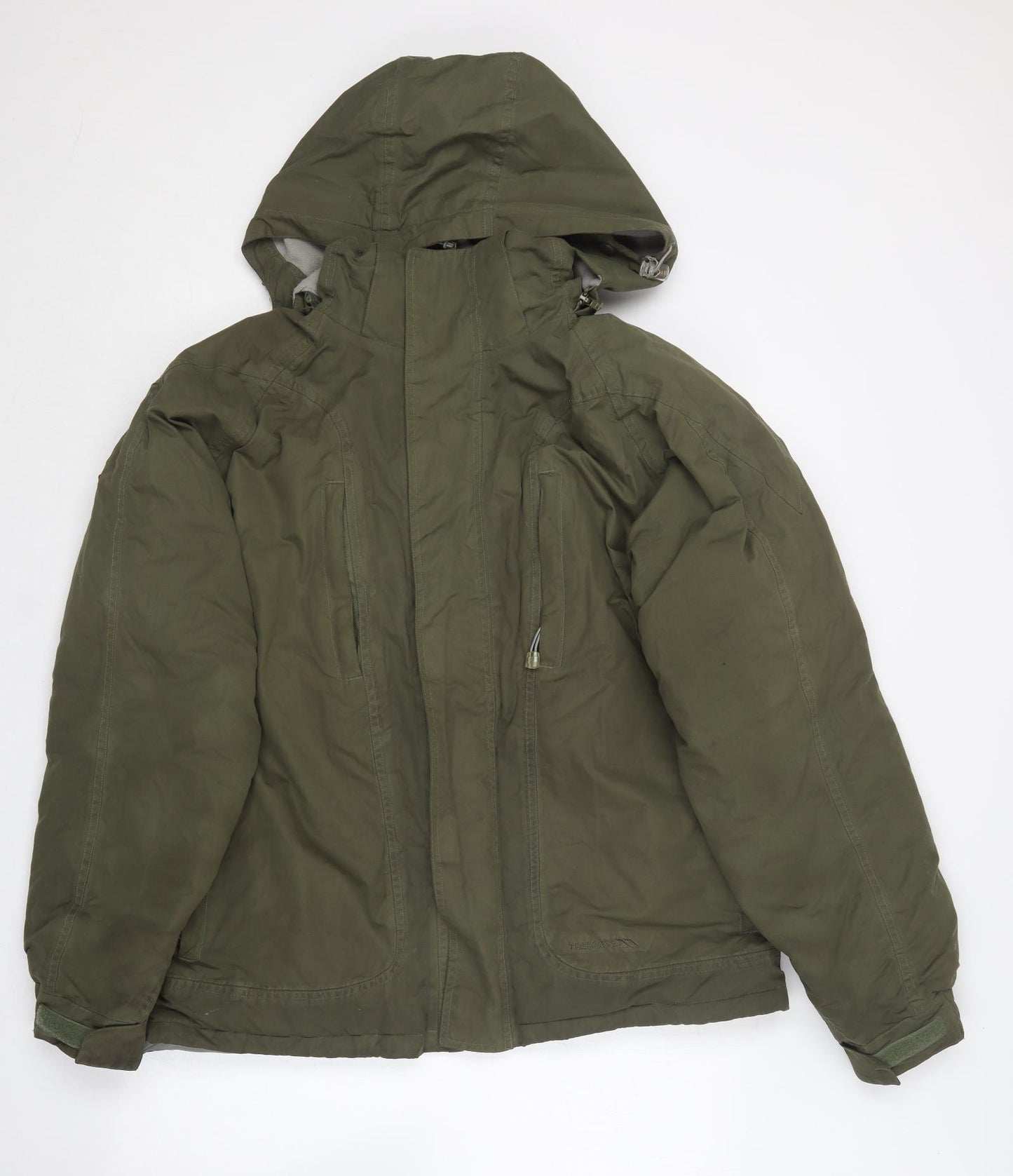 Trespass Mens Green   Rain Coat Coat Size M