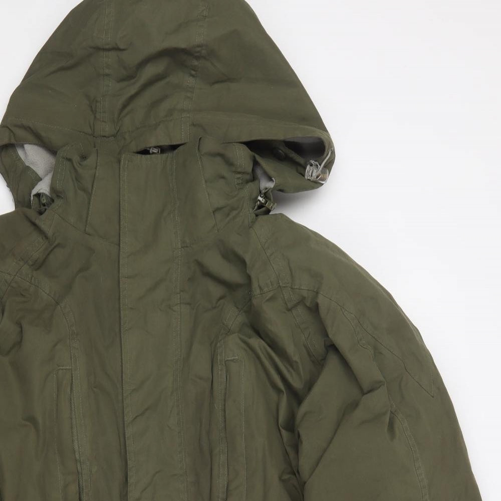 Trespass Mens Green   Rain Coat Coat Size M