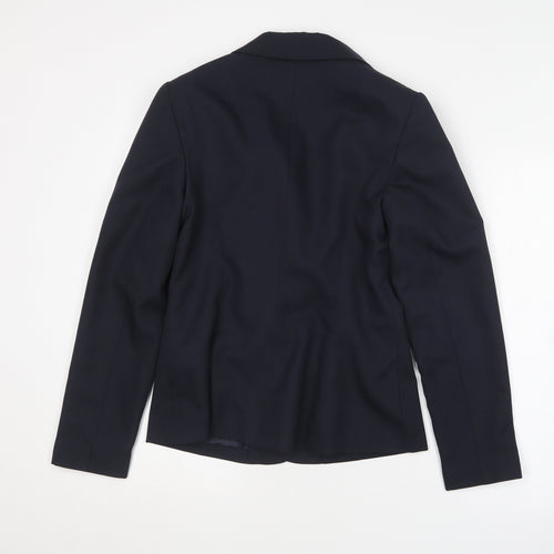 Papaya Womens Blue   Jacket Blazer Size 12
