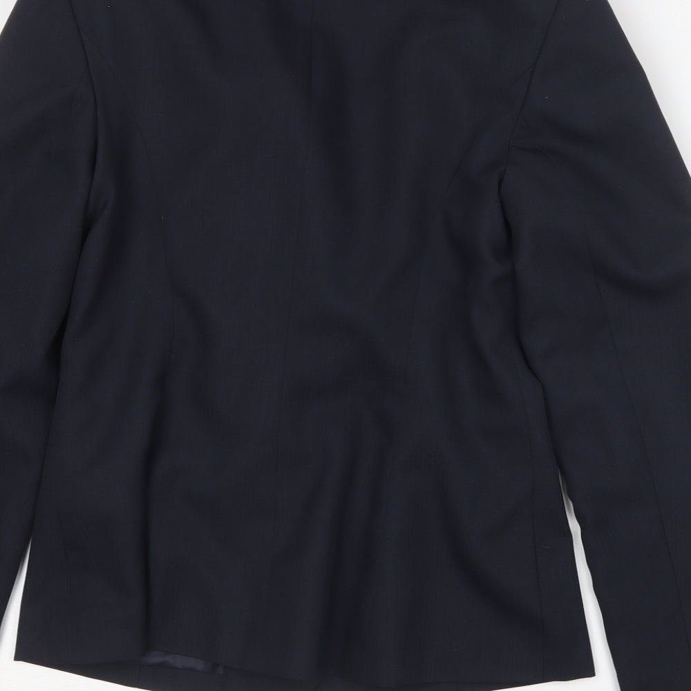 Papaya Womens Blue   Jacket Blazer Size 12