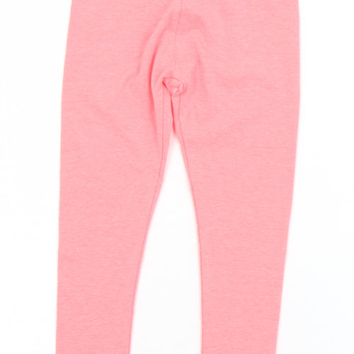 George Girls Pink  Polyester Pedal Pusher Trousers Size 4 Years  Regular