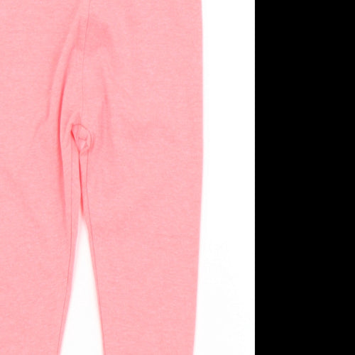 George Girls Pink  Polyester Pedal Pusher Trousers Size 4 Years  Regular