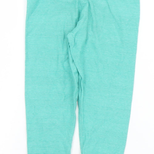 NEXT Girls Green  Cotton Pedal Pusher Trousers Size 3-4 Years  Regular