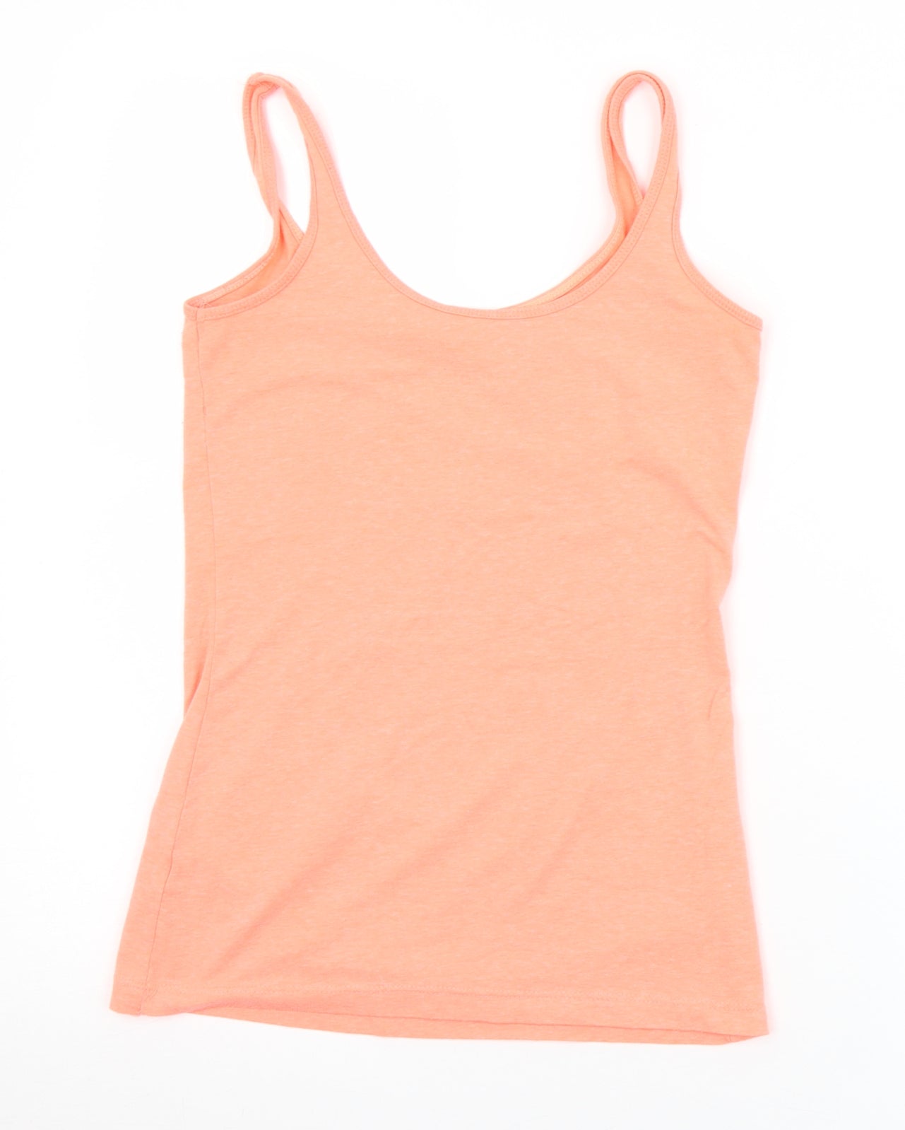 Atmosphere Womens Orange  Polyester Camisole Tank Size 8 Round Neck