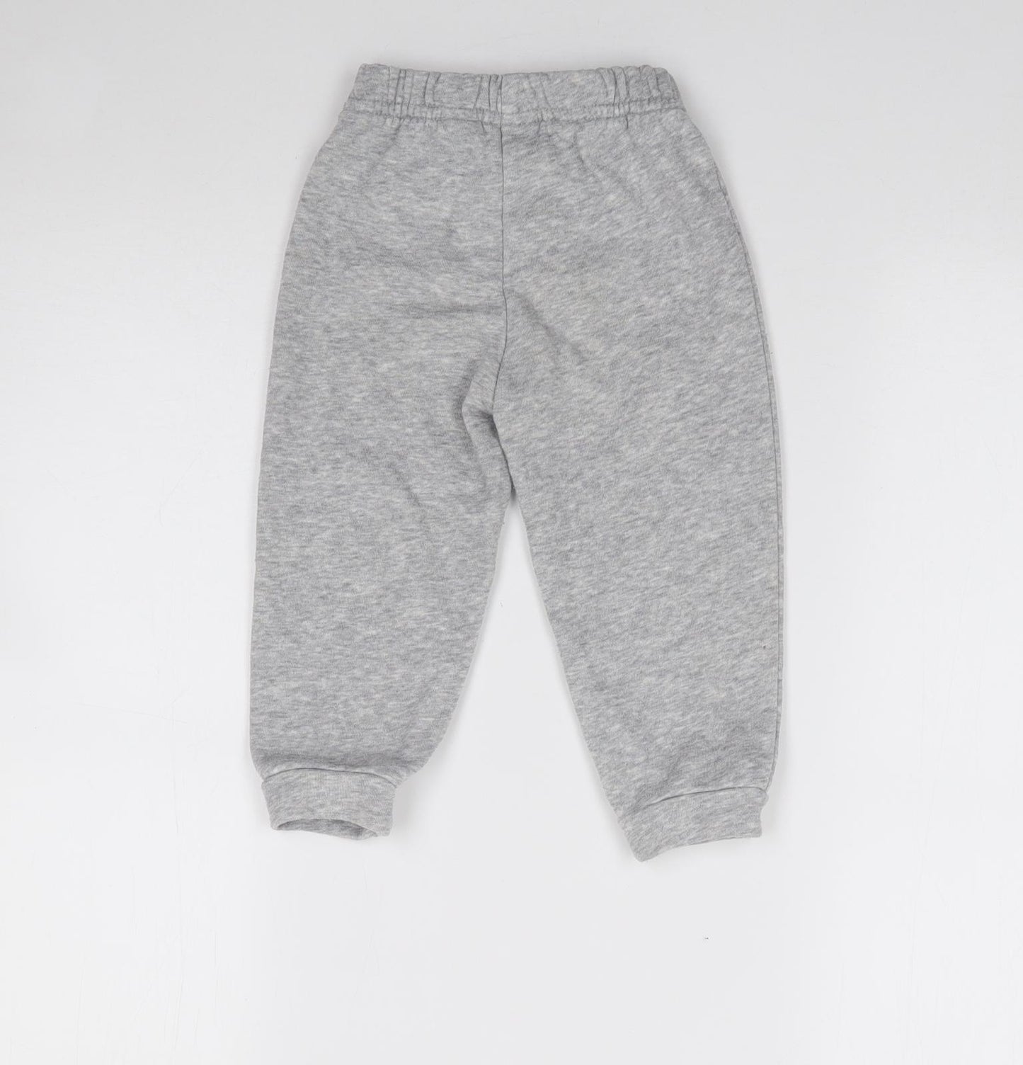 adidas Boys Grey  Cotton Jogger Trousers Size 12-18 Months   - Disney