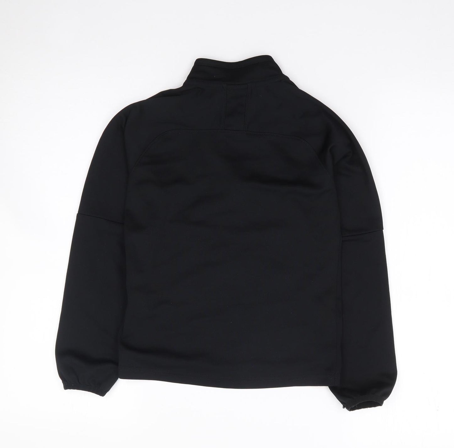 Nike Boys Black  Polyester Full Zip Hoodie Size 8-9 Years  Zip