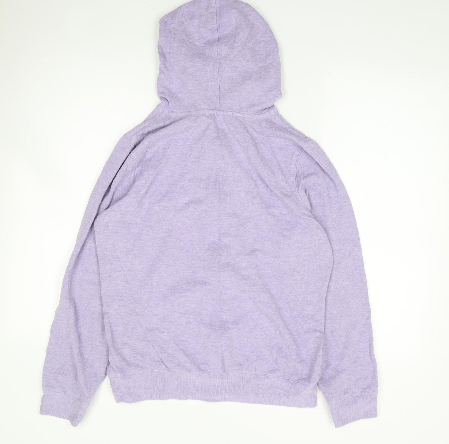 George Womens Purple  Viscose Full Zip Hoodie Size 12  Zip