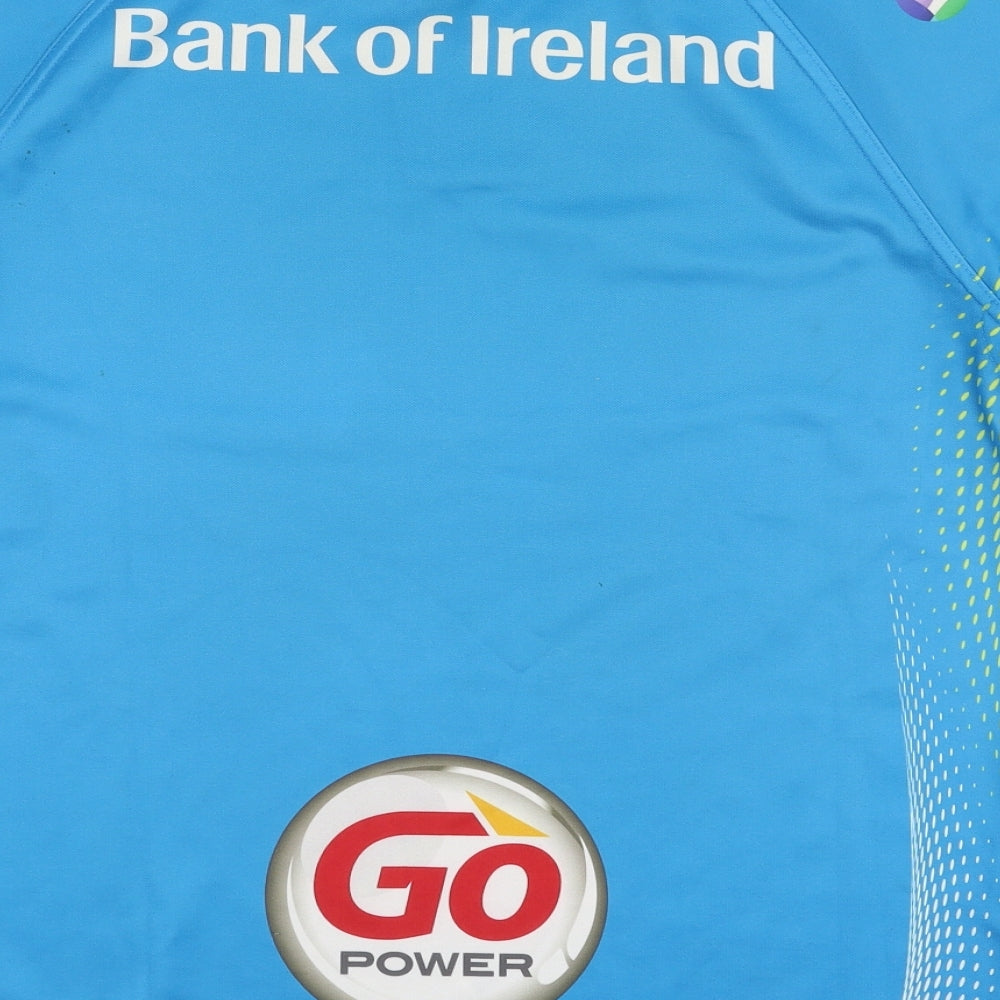 Kukri Mens Blue  Polyester Jersey T-Shirt Size M V-Neck Pullover - Rugby