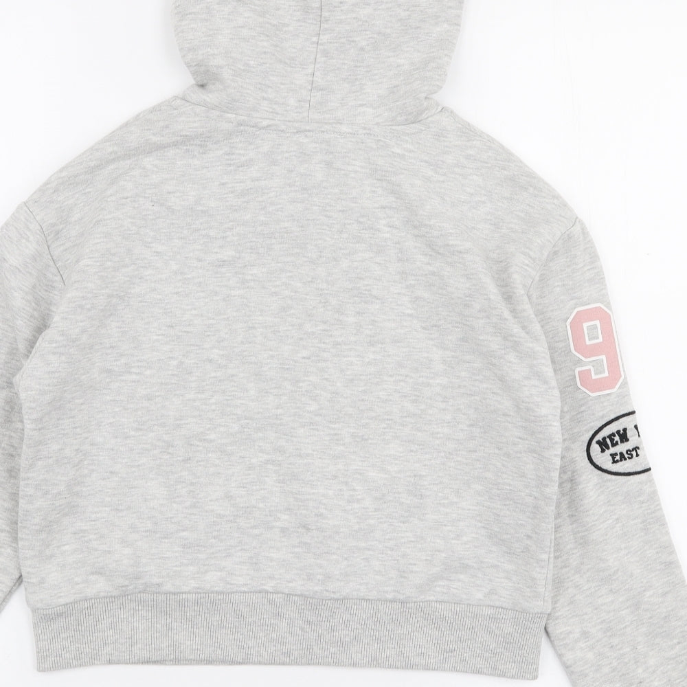 Preworn Womens Grey  Polyester Pullover Hoodie Size XS  Pullover - Boston