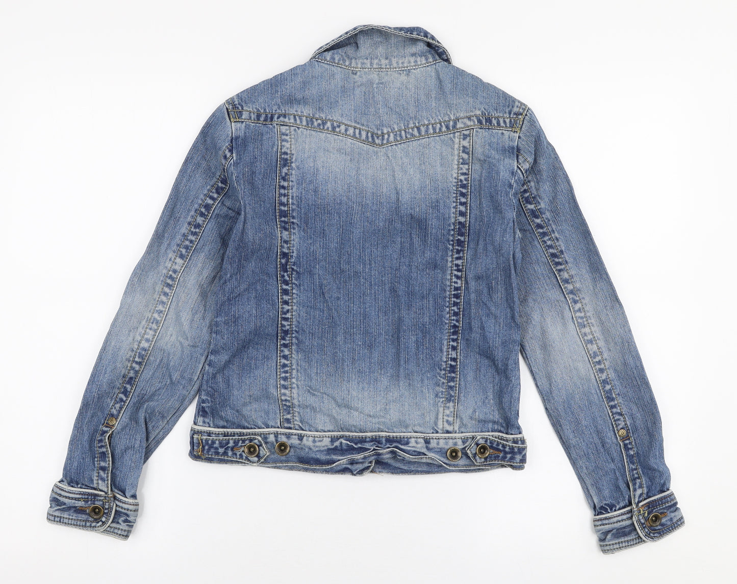 Gls Jeans Womens Blue   Jacket  Size XS  Button