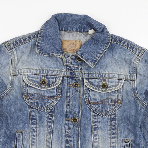 Gls Jeans Womens Blue   Jacket  Size XS  Button