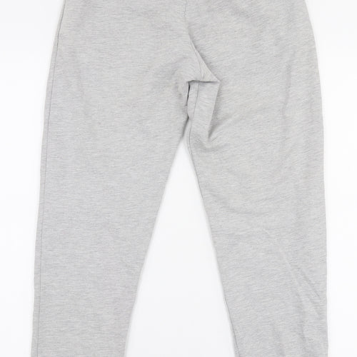Pineapple  Womens Grey  Cotton Jogger Trousers Size XS L27 in Regular Drawstring