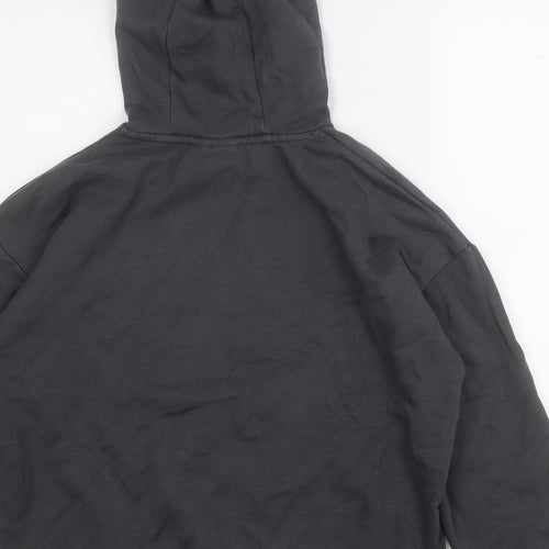 Primark Girls Grey  Cotton Pullover Hoodie Size 10 Years   - Stitch