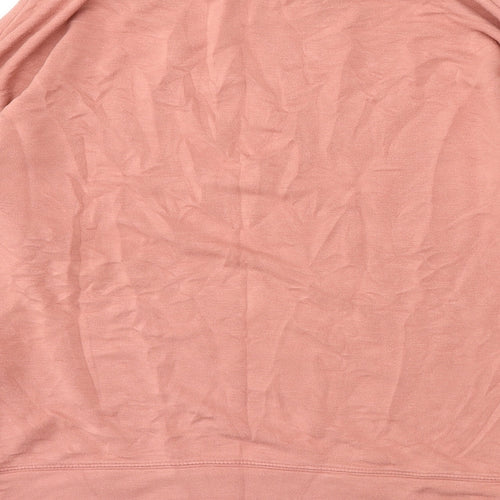 Marks and Spencer Womens Pink  Viscose Pullover Sweatshirt Size 8
