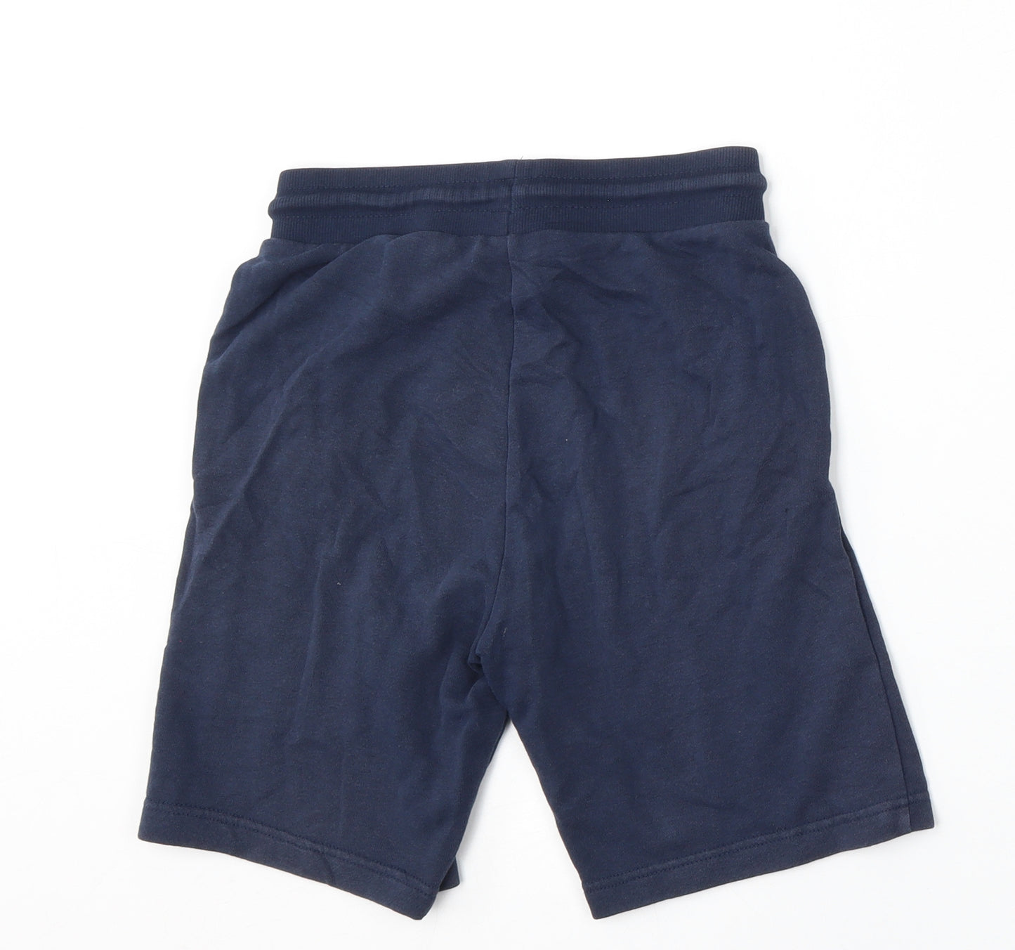 H&M Boys Blue  Cotton Sweat Shorts Size 9-10 Years  Regular