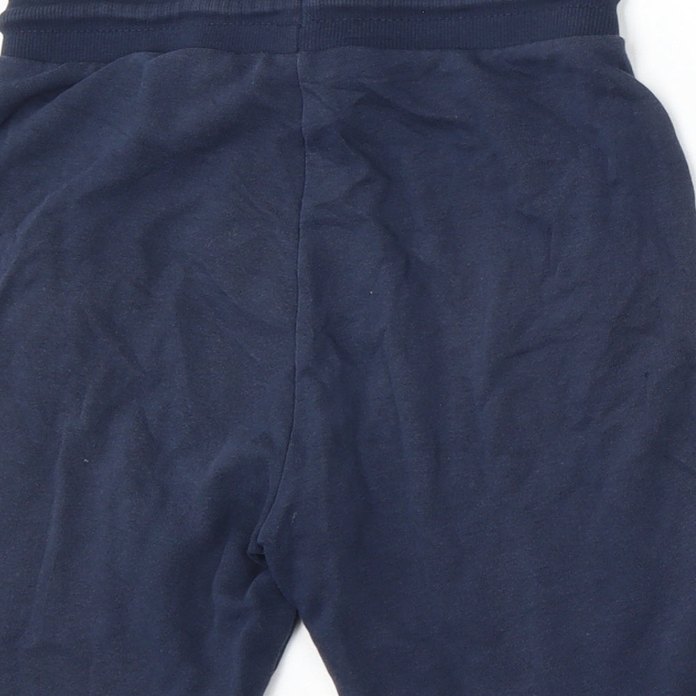 H&M Boys Blue  Cotton Sweat Shorts Size 9-10 Years  Regular