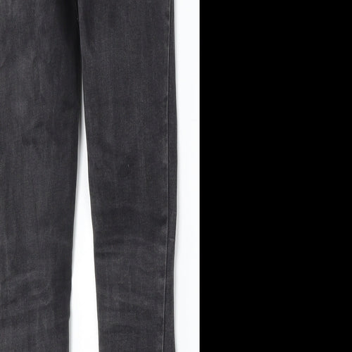 915 Generation Girls Black  Cotton Skinny Jeans Size 11 Years  Regular