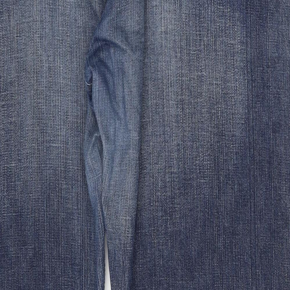 Lee Cooper Mens Blue  Cotton Straight Jeans Size 46 L34 in Regular