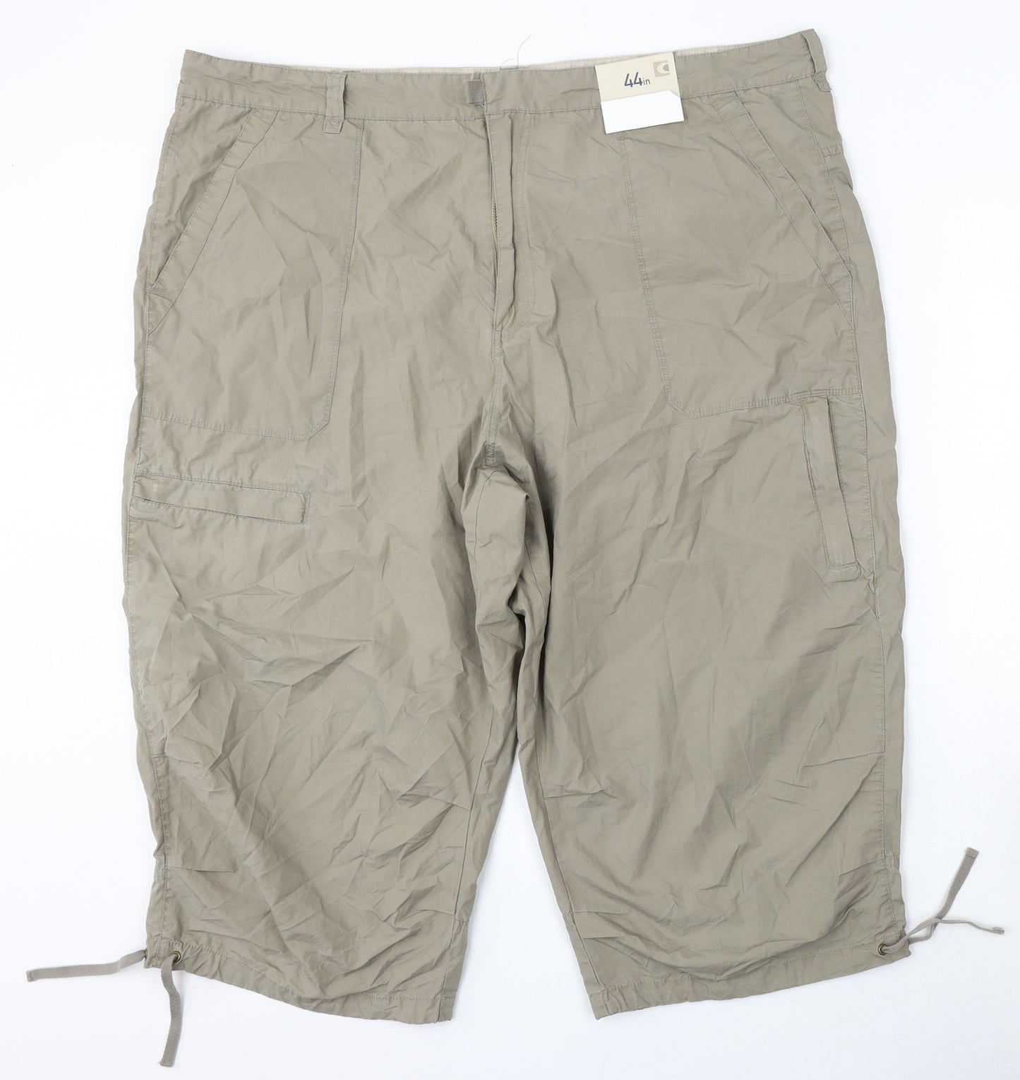Cherokee Mens Beige  Cotton Bermuda Shorts Size 44  Regular