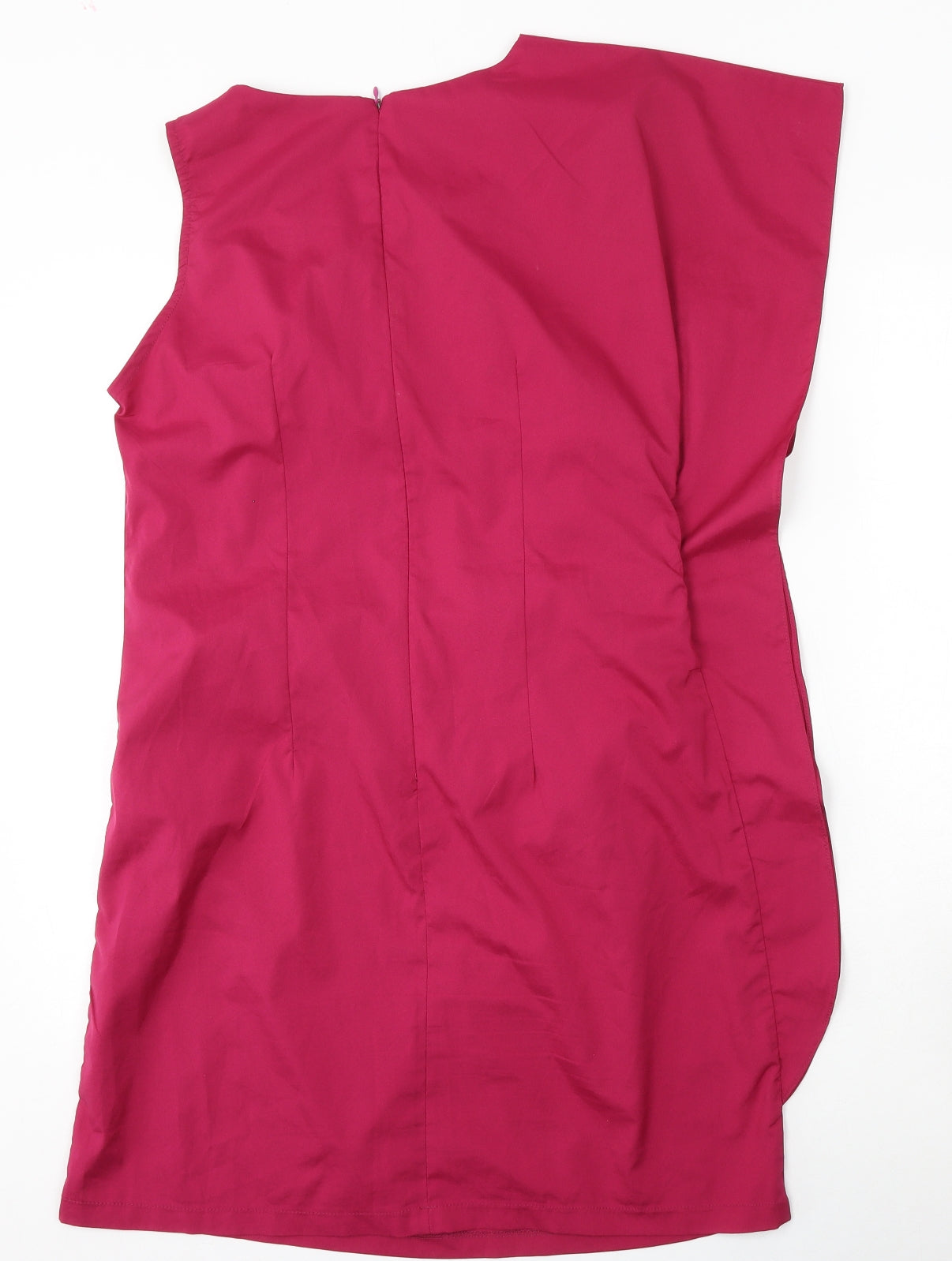 New York Laundry Womens Pink  Cotton Shift  Size L  Round Neck