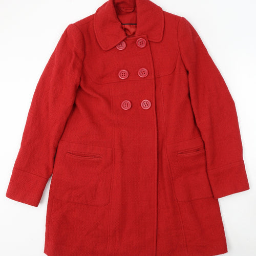 F&F Womens Red   Jacket  Size 10  Button