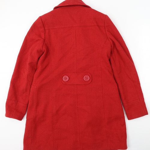 F&F Womens Red   Jacket  Size 10  Button