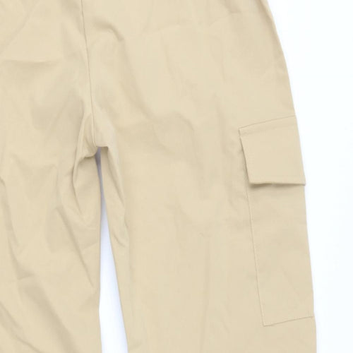 SheIn Girls Beige  Polyester Cargo Trousers Size 11-12 Years  Regular