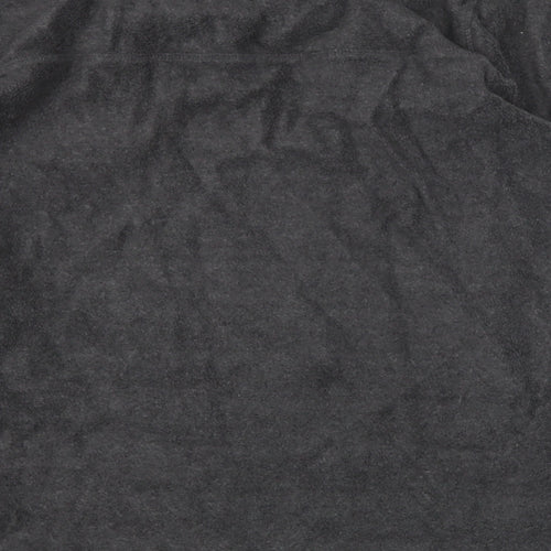 Perter Storm Mens Grey V-Neck  Polyester Henley Jumper Size L