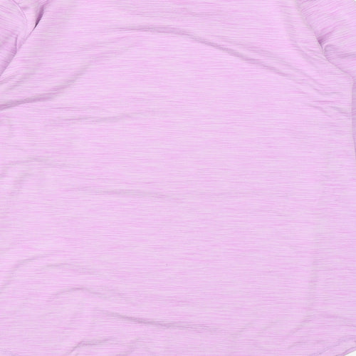 Dunnes Girls Purple  Polyester Basic Casual Size 10-11 Years Round Neck