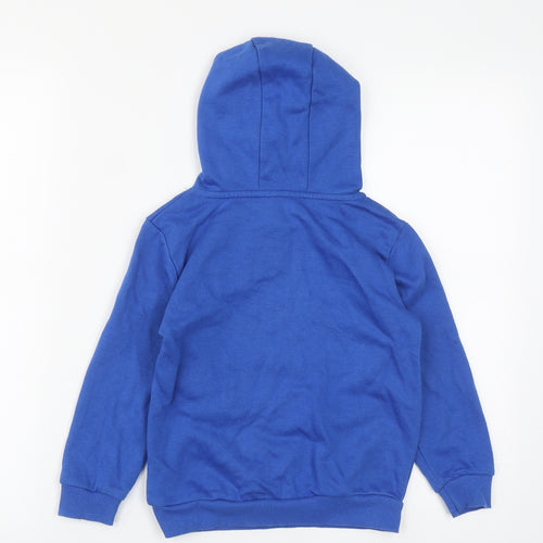 Dunnes Stores Boys Blue  Cotton Pullover Hoodie Size 5-6 Years   - Gamer