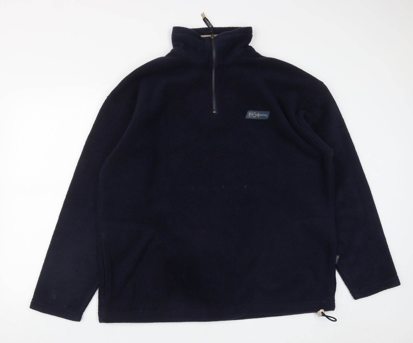 salmarine Mens Blue  Polyester Pullover Sweatshirt Size L