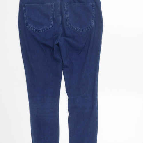 NEXT Womens Blue  Cotton Jegging Jeans Size 10 L27 in Regular