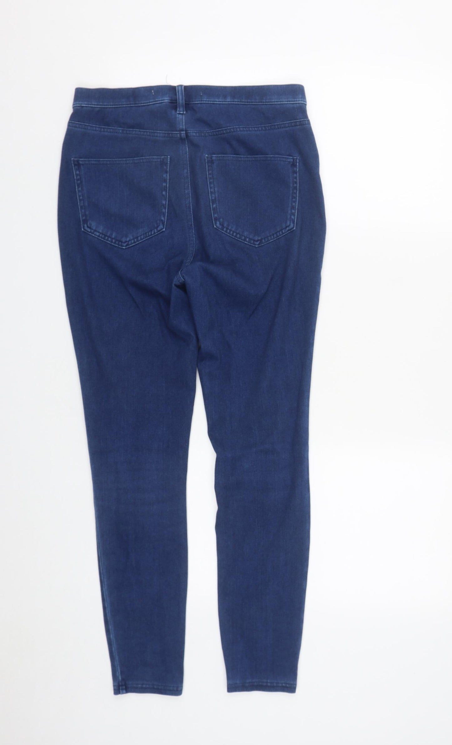 NEXT Womens Blue  Cotton Jegging Jeans Size 10 L27 in Regular