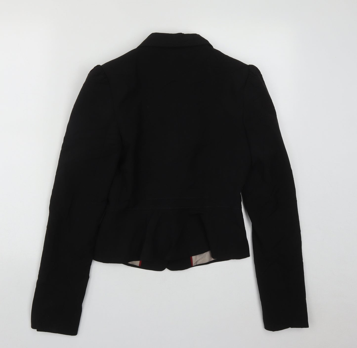 New Look Womens Black   Jacket Blazer Size 8  Button