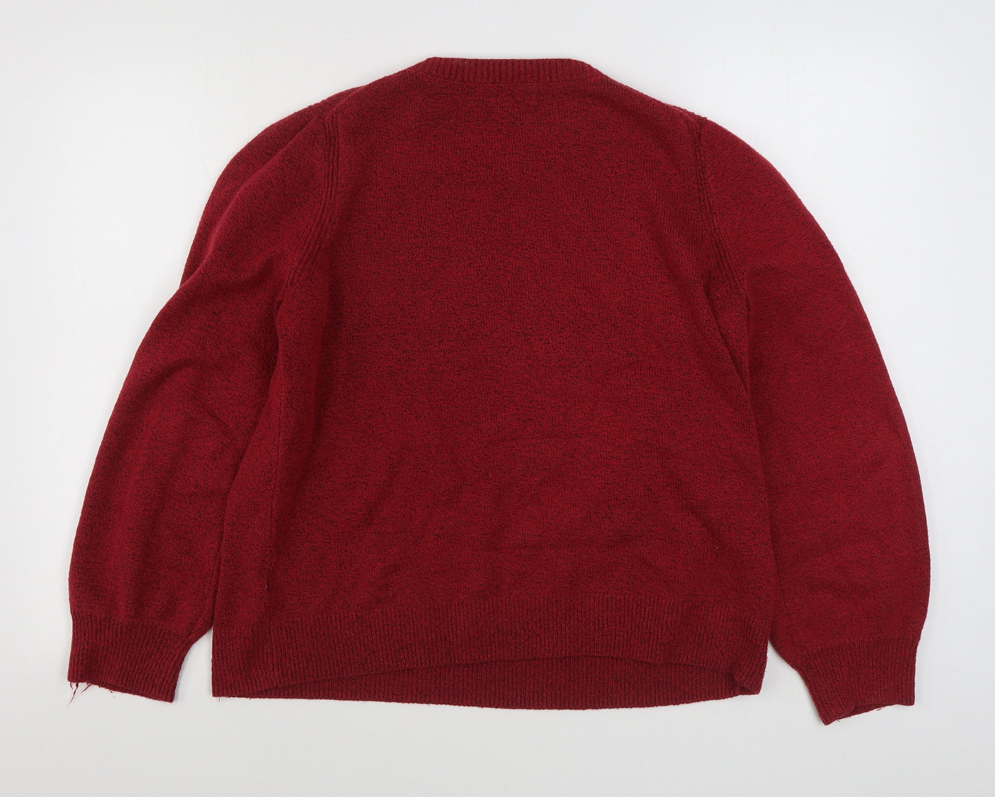 Amazon Essentials  Womens Red Round Neck  Camel Pullover Jumper Size L