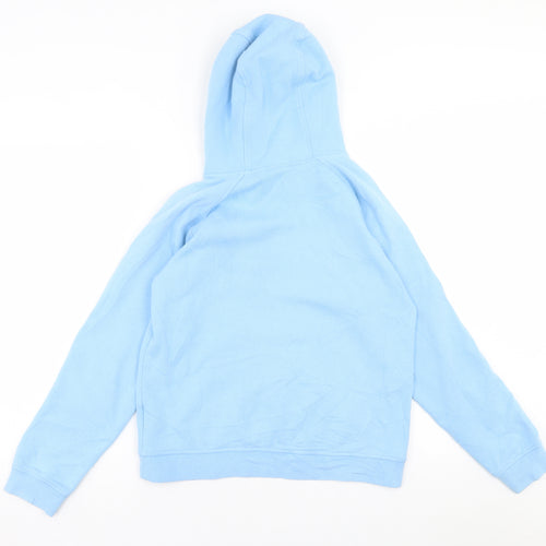 Helly Hansen Girls Blue  Cotton Pullover Hoodie Size 14 Years  Pullover