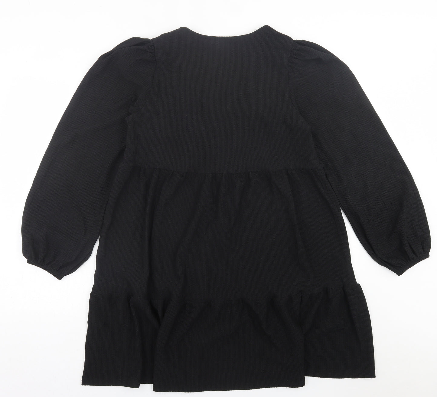 Primark Womens Black  Polyester A-Line  Size M  V-Neck Pullover