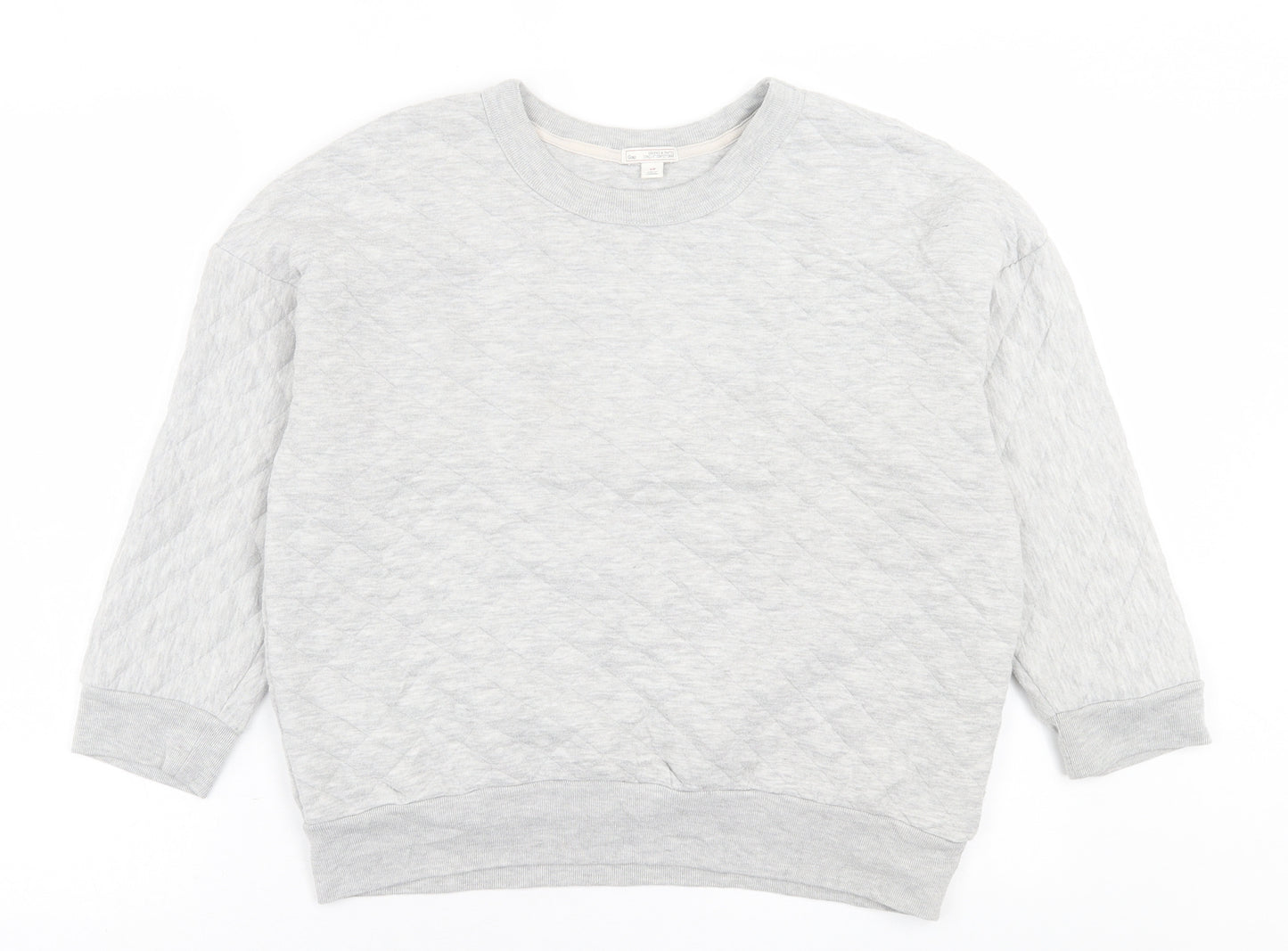 Gap Womens Grey  Polyester Pullover Sweatshirt Size S  Pullover