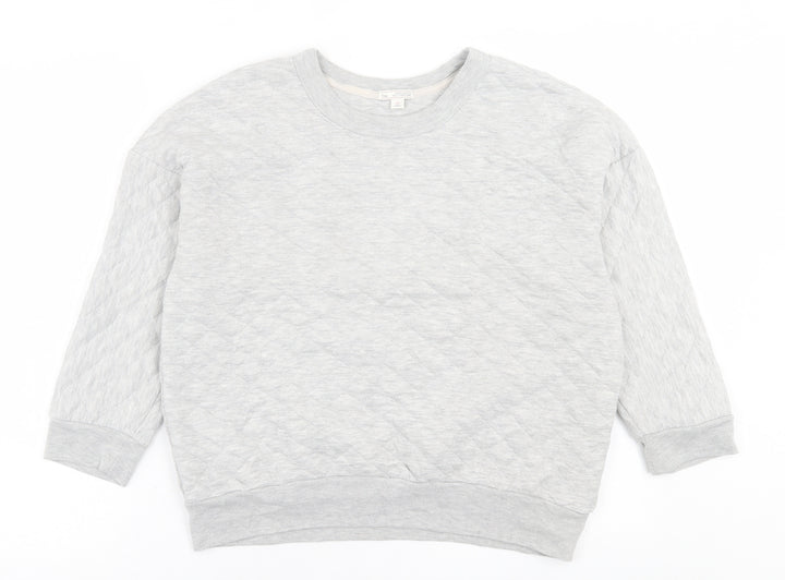 Gap Womens Grey  Polyester Pullover Sweatshirt Size S  Pullover