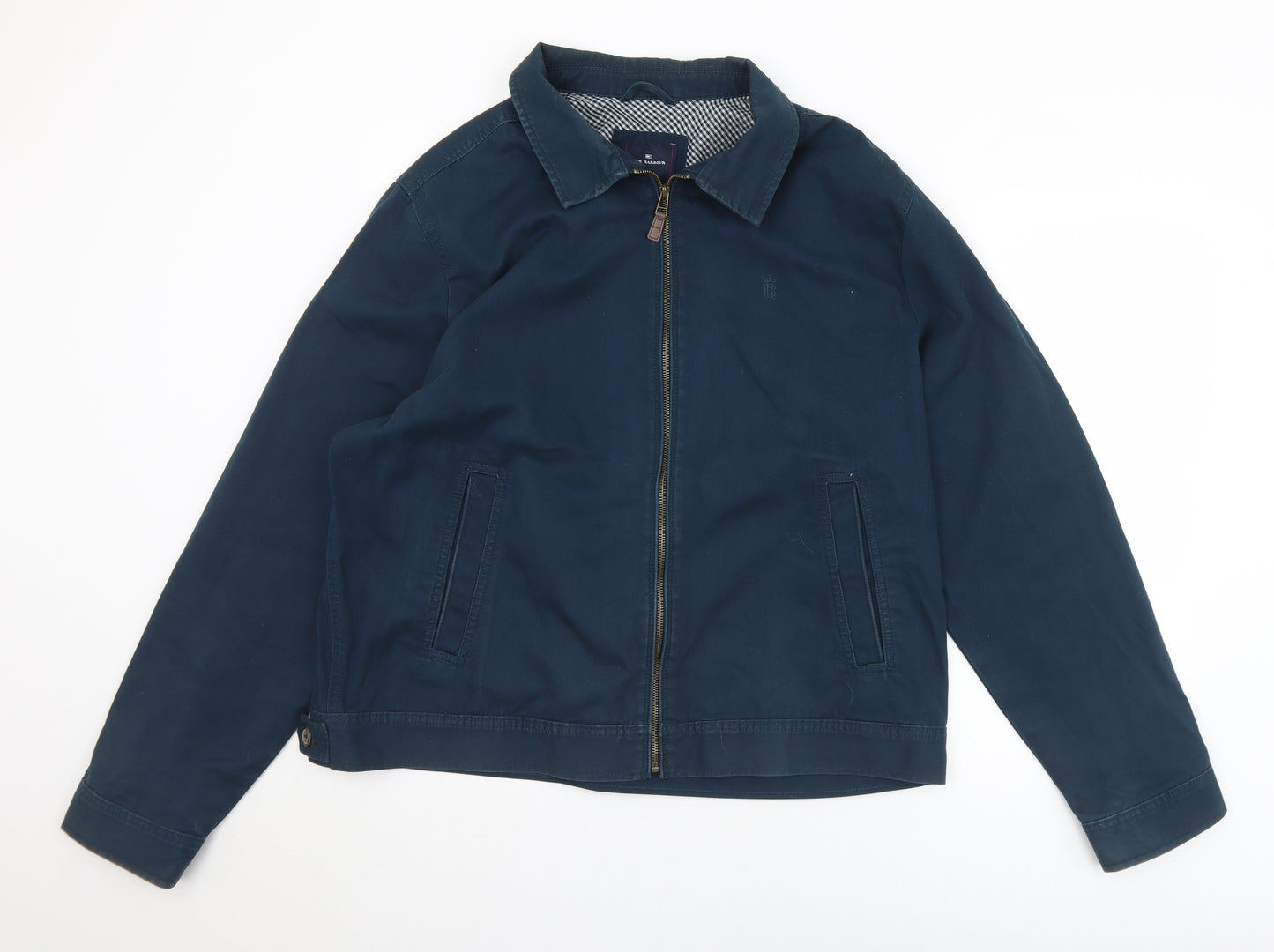 Marks and Spencer Mens Blue   Jacket Coat Size XL  Zip