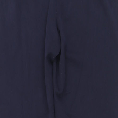 Arcadia Womens Blue  Polyester Trousers  Size 16 L29 in Regular Button