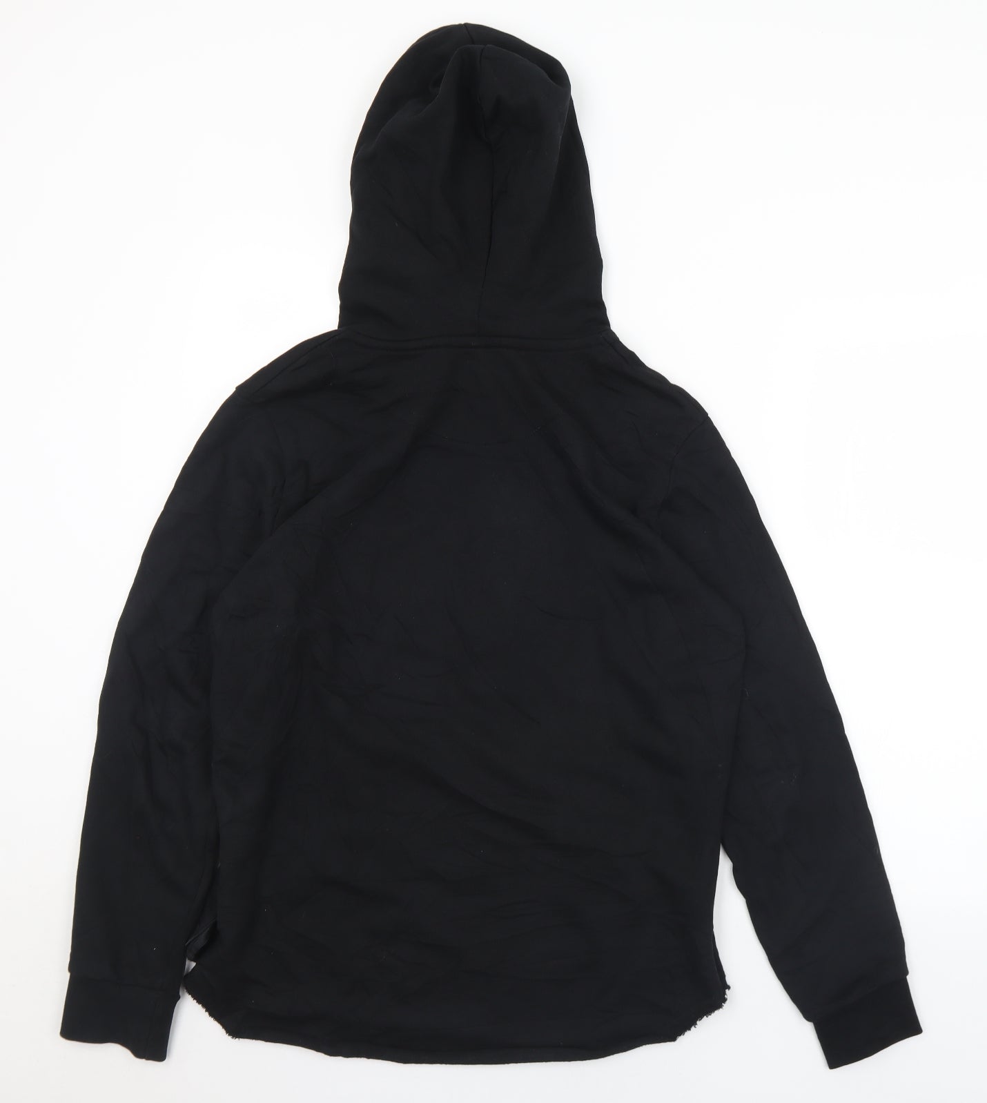 Criminal Damage Mens Black  Cotton Pullover Hoodie Size L