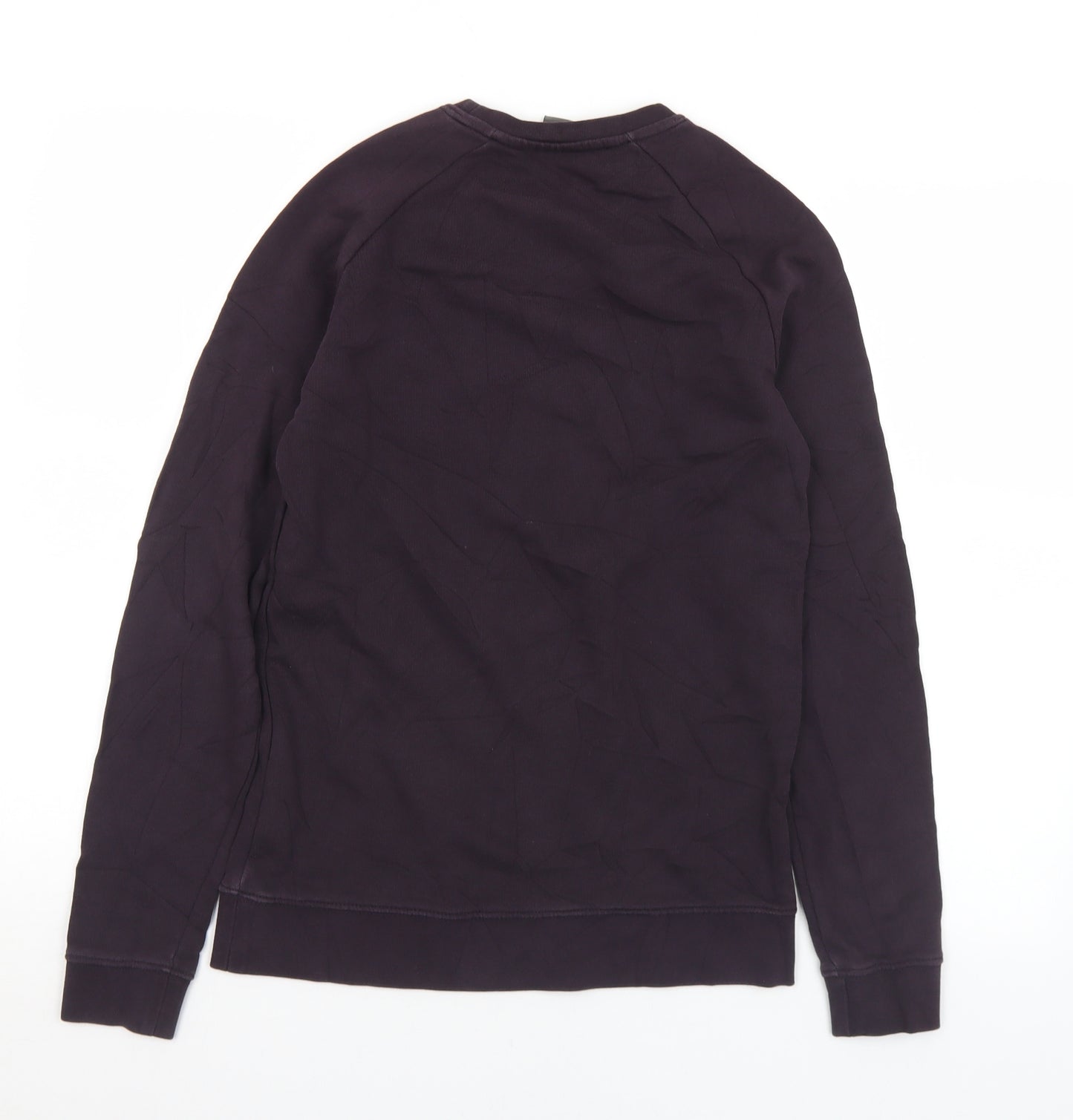ASOS Mens Black  Cotton Pullover Sweatshirt Size XS