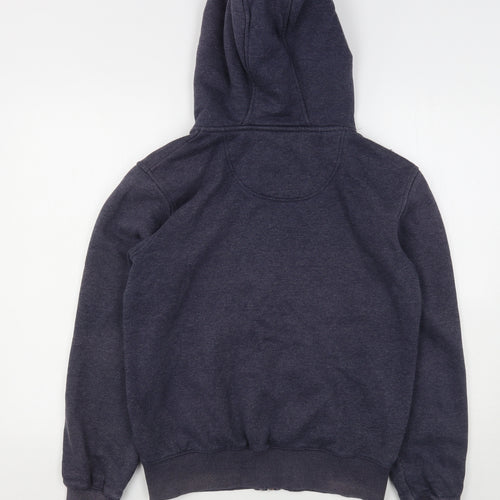 SoulCal&Co Mens Blue  Cotton Full Zip Hoodie Size M
