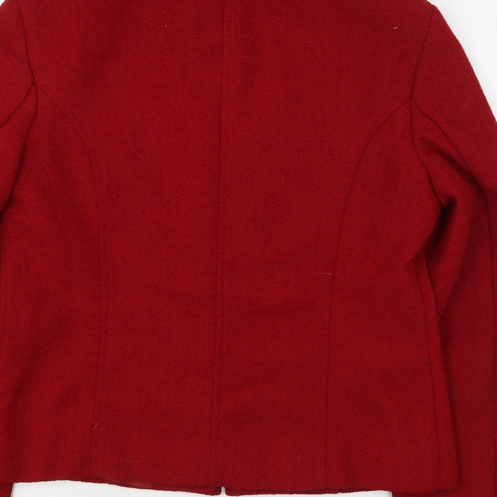 Marks and Spencer Womens Red   Jacket  Size 12